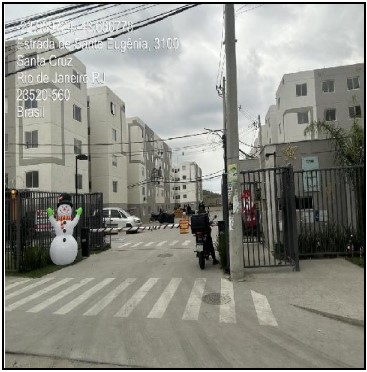 Apartamento em Rio de Janeiro, Santa Cruz, Estrada De Santa Eugenia, N. 3200, Apto 104, Bl 12, RJ. Área: 40.54m2 Apartamento em Rio de Janeiro, Santa Cruz, Estrada De Santa Eugenia, N. 3200, Apto 104, Bl 12, RJ. Área: 40.54m2