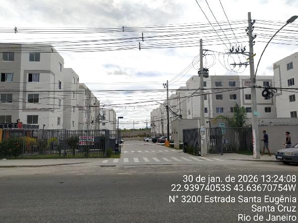 Apartamento em Rio de Janeiro, Santa Cruz, Estrada De Santa Eugenia, N. 3200, Apto 502, Bl 09, RJ. Área: 40.54m2