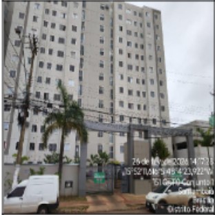 Apartamento em Brasília, Samambaia Sul, Qn 110 Cj 2, N. Sn, Apto 503, Lt 01, Torre 3, DF. Área: 45.32m2