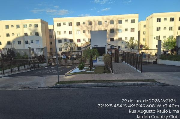Apartamento em Bauru, Jardim Country Club, Rua Augusto Paulo Lima, N. 1-166, Apto 204, Bl 01 Pav 02 Vaga De Garagem, SP. Área: 39.3m2
