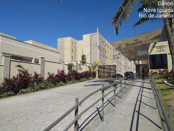 Apartamento em Nova Iguaçu, Cabucu, Avenida Abilio Augusto Tavora, N. 3773, Apto 201, Bl 7, RJ. Área: 40.83m2