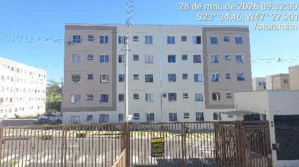 Apartamento em Votorantim, Vila Pedroso, Rua Norberto Claudio Paes Vieira, N. 80, Apto 402, Bl 14, SP. Área: 39.12m2