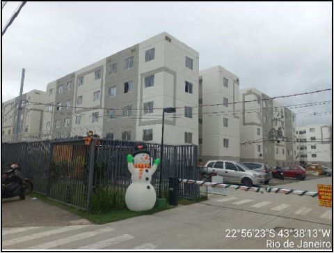 Apartamento em Rio de Janeiro, Santa Cruz, Estrada De Santa Eugenia, N. 3200, Apto 304, Bl 01, RJ. Área: 40.54m2