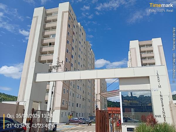 Apartamento em Juiz de Fora, Joquei Clube, Rua Eucherio Rodrigues, N. 700, Apto 108, Bl 01 Area C9a1, MG. Área: 63.95m2