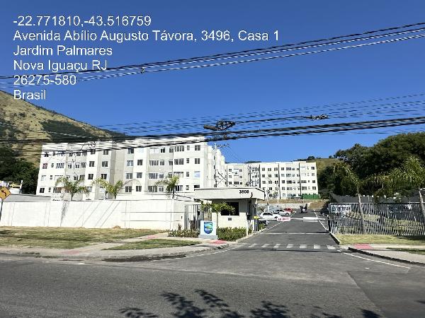 Apartamento em Nova Iguaçu, Jardim Nova Era, Avenida Abilio Augusto Tavora, N. Sn, Apto 112, Bl 05 Terreo, RJ. Área: 41.27m2