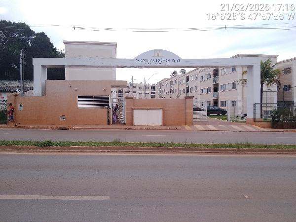 Apartamento em Valparaíso de Goiás, Chacaras Saia Velha, Rua 2, N. Sn, Apto 301, Qd 02 Bl 18 Pav 3 Vg 121 Lt Chacara 26, GO. Área: 44.11m2