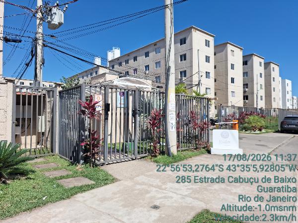 Apartamento em Rio de Janeiro, Freg De Guaratiba, Rua Dois, N. 285, Apto 306, Bl 09 Lt 06 Pa 12622, RJ. Área: 40m2