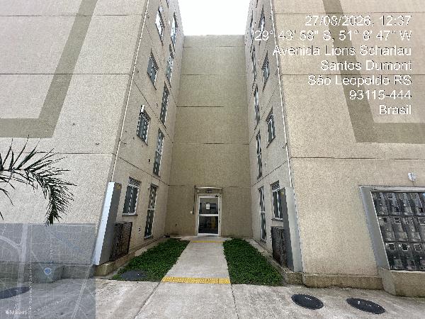Apartamento em São Leopoldo, Santos Dumont, Avenida Lions Scharlau, N. 131, Apto 302, Bl 03 Qd 2918a, RS. Área: 40.82m2