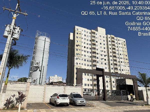 Apartamento em Goiânia, Jardim Novo Mundo, Avenida Hamburgo, N. Sn, Apto 605, Qd 246  Lt 6 9a  6º Pv  Box 249  Torre, GO. Área: 44.1m2