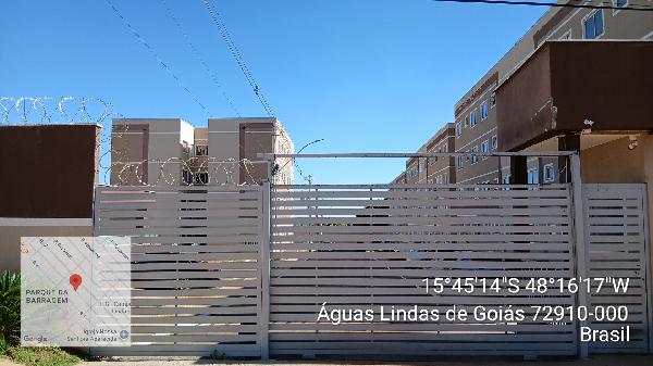 Apartamento em Águas Lindas de Goiás, Parque Da Barragem Setor 03, Quadra 20 Conjunto A, N. 21-A, Apto 203, 01 Pav Tr 07, GO. Área: 45m2
