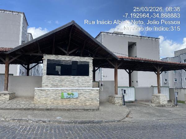 Apartamento em João Pessoa, Gramame, Rua Inacio Albino Neto, N. 240, Apto 104, Bl 26, PB. Área: 45.09m2