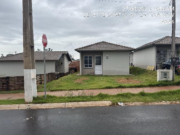 Casa em Assis, Residencial Bella Vista Ii, Rua Catarina Torres Mercadante Leite Do, N. 26, Lt 19 Qd R, SP. Área: 43.85m2