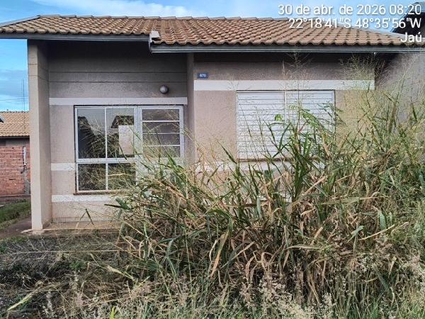 Casa em Jaú, Jardim Dos Ipes, Rua Engenheiro Jose Luiz Munhoz (Antiga Rua 06), N. 870, Lt 66 Qd Q, SP. Área: 44.08m2