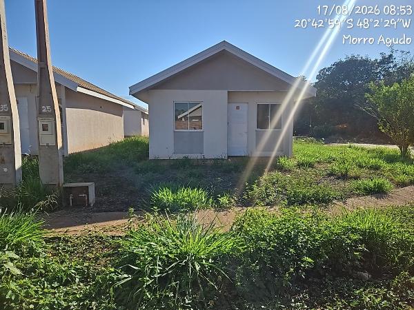 Casa em Morro Agudo, Residencial Alfredo Benedetti, Rua Jose Rodrigues De Carvalho, N. 25, Lt 18 Qd 23, SP. Área: 45.63m2