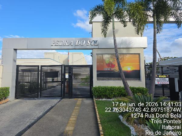 Apartamento em Itaboraí, Tres Pontes, Rua Dona Bela, N. Sn, Apto 304, Bloco 6, RJ. Área: 41.42m2