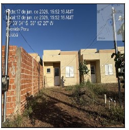 Casa em Várzea Grande, Novo Mundo, Avenida Peru, N. Sn, Area B8 Quadra 11, MT. Área: 50.42m2