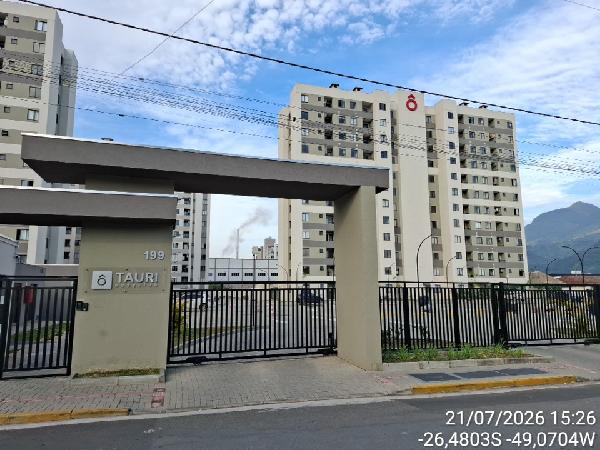 Apartamento em Jaraguá do Sul, Vila Baependi, Rua Carlos May, N. 199, Apto 303, Tr 1 Vg 8, SC. Área: 50.26m2
