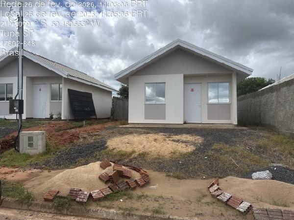 Casa em Tupã, Jardim Tupi, Rua G, N. 300, Lote 257 Quadra 9, SP. Área: 45.63m2