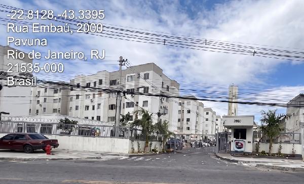 Apartamento em Rio de Janeiro, Pavuna, Rua Embau, N. 2000, Apto 106, Bl 04, RJ. Área: 41m2