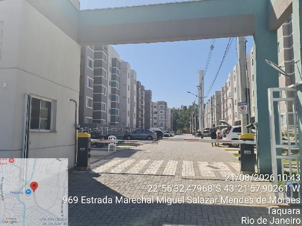 Apartamento em Rio de Janeiro, Jacarepagua, Estrada Marechal Miguel Salazar Mendes De Moraes, N. 969, Apto 105, Bl 6, RJ. Área: 43m2 Apartamento em Rio de Janeiro, Jacarepagua, Estrada Marechal Miguel Salazar Mendes De Moraes, N. 969, Apto 105, Bl 6, RJ. Área: 43m2