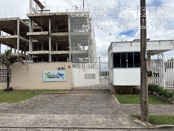Apartamento em Parnamirim, Parque Do Jiqui, Alameda Dos Passaros, N. 2150, Apto 202, Tipo F Bloco J, RN. Área: 61.71m2