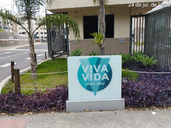 Apartamento em Rio de Janeiro, Santa Cruz, Rua Macapa, N. 273, Apto 307, Bl 05, RJ. Área: 41.28m2