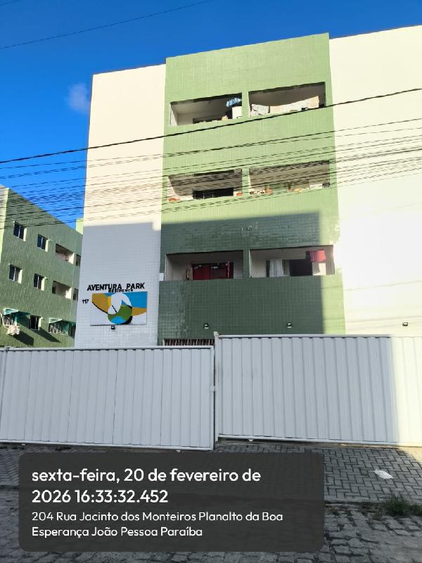 Apartamento em João Pessoa, Planalto Boa Esperanca, Rua Professora Eunilde Caldas Tavares, N. 117, Apto 205, Bl A, PB. Área: 49.18m2