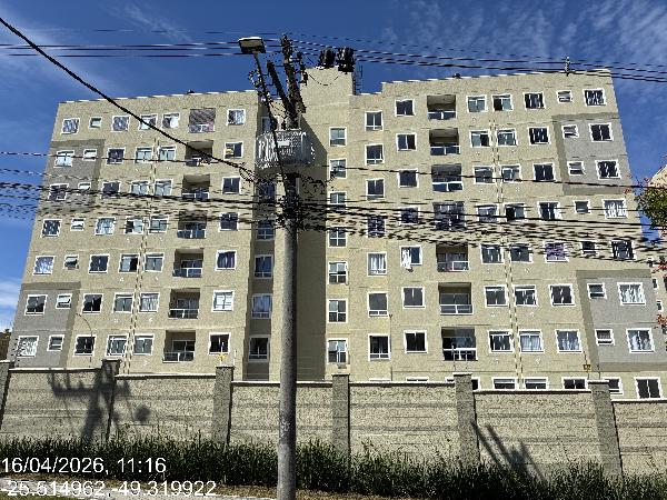 Apartamento em Curitiba, Cidade Industrial, Rua Manoel Valdomiro De Macedo, N. 2661, Apto 706, Torre 02 Box 637, PR. Área: 44.05m2