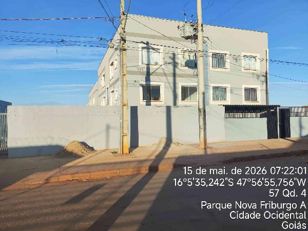 Apartamento em Cidade Ocidental, Mansoes Recreio Mossoro, Rua Rui Barbosa, N. Sn, Apto 101, Lt 03 Qd 04 Bl B Pav Terreo Vg B101, GO. Área: 47.37m2