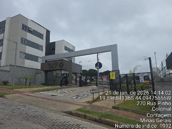 Apartamento em Contagem, Colonial, Rua Pinho, N. 270, Apto 203, Bl 04 06410, MG. Área: 44.85m2