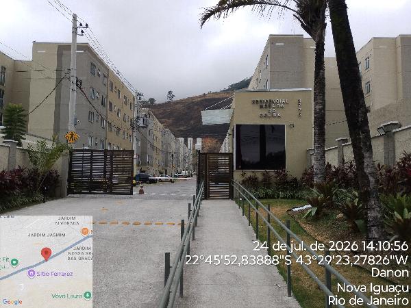 Apartamento em Nova Iguaçu, Cabucu, Avenida Abilio Augusto Tavora, N. S/N, Apto 304, Bl 03, RJ. Área: 40.83m2