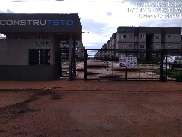 Apartamento em Cidade Ocidental, Mansoes Recreio Mossoro, Quadra 06, N. Sn, Apto 1609, Bl 16, Lt 13d, Rua Marechal Deodoro, GO. Área: 41.78m2 Apartamento em Cidade Ocidental, Mansoes Recreio Mossoro, Quadra 06, N. Sn, Apto 1609, Bl 16, Lt 13d, Rua Marechal Deodoro, GO. Área: 41.78m2