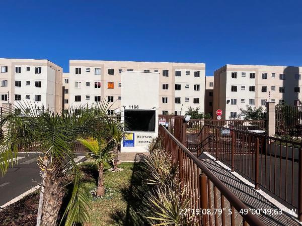 Apartamento em Bauru, Jardim Country Club, Rua Augusto Paulo Lima, N. 1-166, Apto 202, Pav 02 Bl 05 Vg 18, SP. Área: 39.3m2