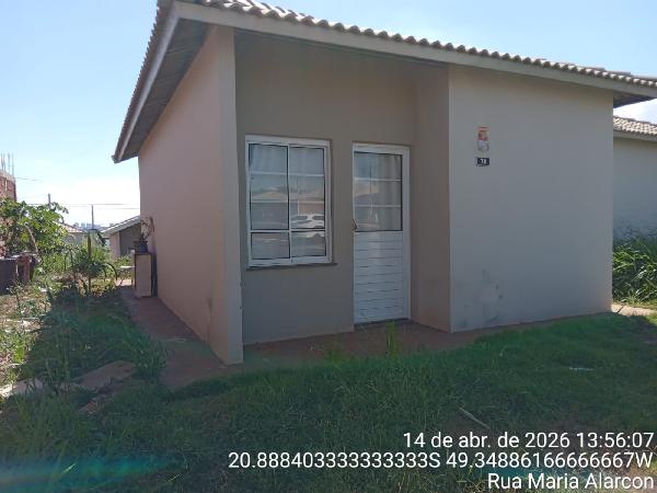 Casa em São José do Rio Preto, Residencial Gumercindo De Seta, Rua Maria Alarcon, N. Sn, Cs 78 Qd 02 Lt 27, SP. Área: 43.85m2