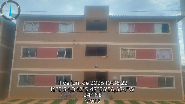 Apartamento em Cidade Ocidental, Mansoes Recreio Mossoro, Quadra Quadra 7, N. Sn, Apto 101, Bloco R 1º Pavimento, GO. Área: 44.77m2
