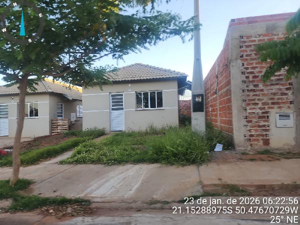 Casa em Araçatuba, Res Sylvio Jose Vent, Rua Pastor Jose Ferreira De Freitas, N. 1302, Lt 02 Qd 34, SP. Área: 44.82m2