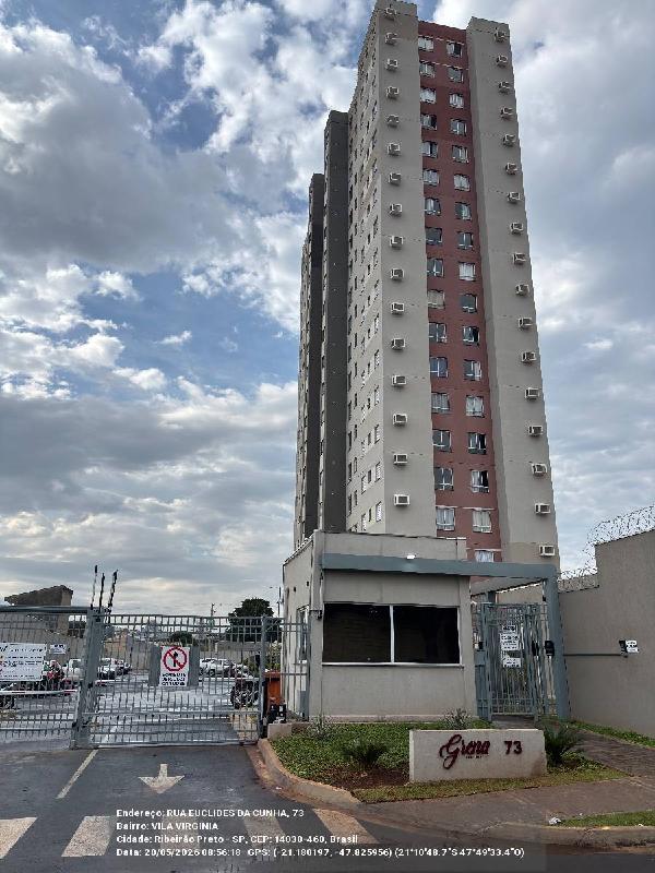 Apartamento em Ribeirão Preto, Vila Virginia, Rua Euclides Da Cunha, N. 73, Apto 704, 7º Pav, SP. Área: 47.94m2