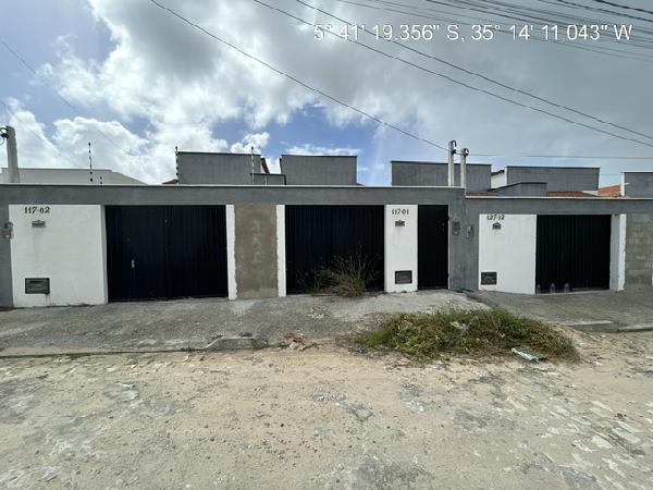 Casa em Extremoz, Porta Do Sol, Rua MaringÁ, N. 117, Casa 1 Quadra 49, RN. Área: 57.34m2
