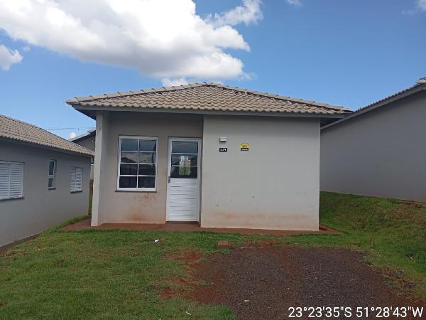Casa em Arapongas, Loteamento Viver Bem Arapongas 2, Rua Dancarino Perereca, N. 239, Qd 15, Lt 20, PR. Área: 43.85m2