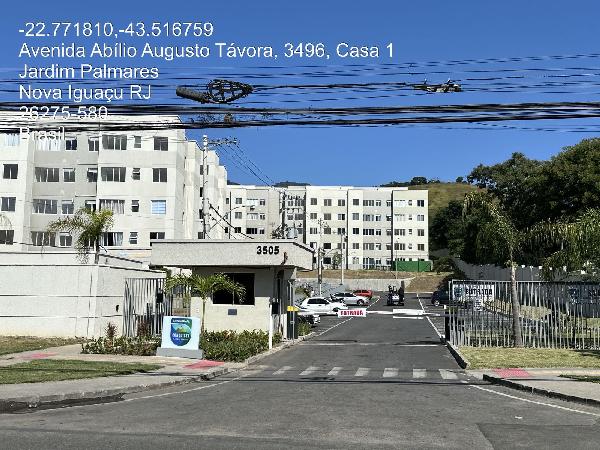 Apartamento em Nova Iguaçu, Jardim Nova Era, Avenida Abilio Augusto Tavora, N. Sn, Apto 309, Bl 03, RJ. Área: 41.19m2