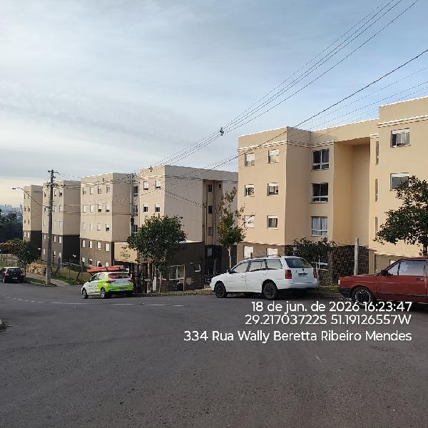 Apartamento em Caxias do Sul, Nossa Senhora Das Gracas, Rua Gemiro Pessuto, N. 104, Apto 321, Bl F Vg 11, RS. Área: 47.5m2