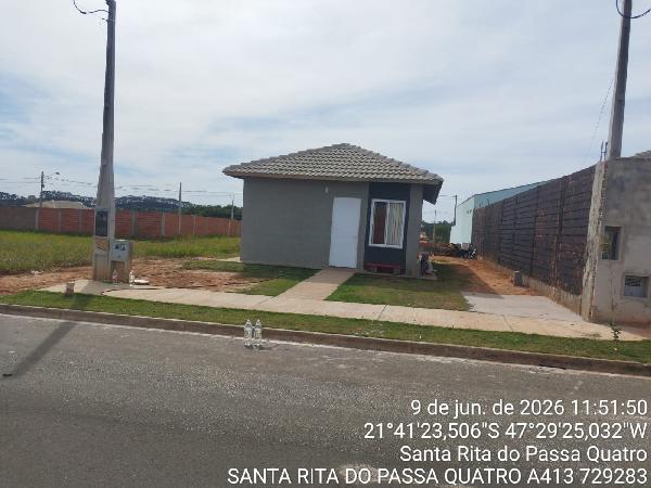 Casa em Santa Rita do Passa Quatro, Jardim Recanto Dos Passaros, Rua Marcio Brasileiro Nato, N. 353, Lote 5 Quadra F, SP. Área: 46.7m2