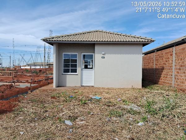 Casa em Catanduva, Residencial Nova Catanduva Iii, Rua Do Otimismo, N. 207, Lt 16 Qd 12, SP. Área: 43.85m2