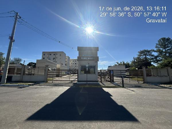 Apartamento em Gravataí, Dona Mercedes, Avenida Ely Correa, N. 1960, Apto 304, Bloco 12 Vaga 113, RS. Área: 38.4m2