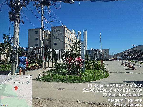 Apartamento em Rio de Janeiro, Vargem Pequena, Rua Jose Duarte, N. 126, Apto 508, Bl 11, RJ. Área: 43m2