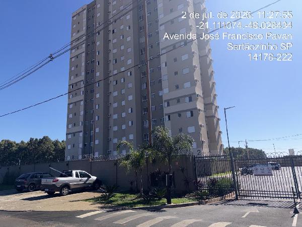 Apartamento em Sertãozinho, Jardim Terras De Santa Elisa Iii, Avenida Jose Francisco Pavan, N. 195, Apto 04, Torre 2, SP. Área: 48.16m2
