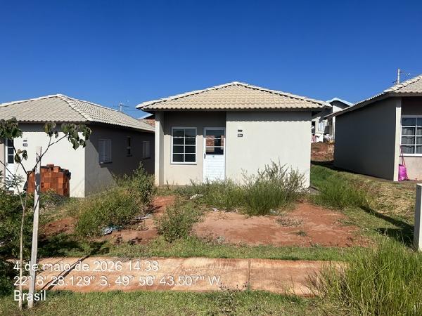 Casa em Marília, Vereador Ivan Negao, Rua Isaias Chaves, N. 158, Lote 20 Quadra 09, SP. Área: 43.85m2
