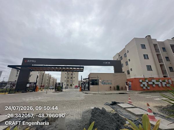 Apartamento em Joinville, Paranaguamirim, Rua Monsenhor Gercino, N. 6315, Apto 101, Torre 14 Pav Terreo Vaga Da Garagem 38, SC. Área: 45.32m2