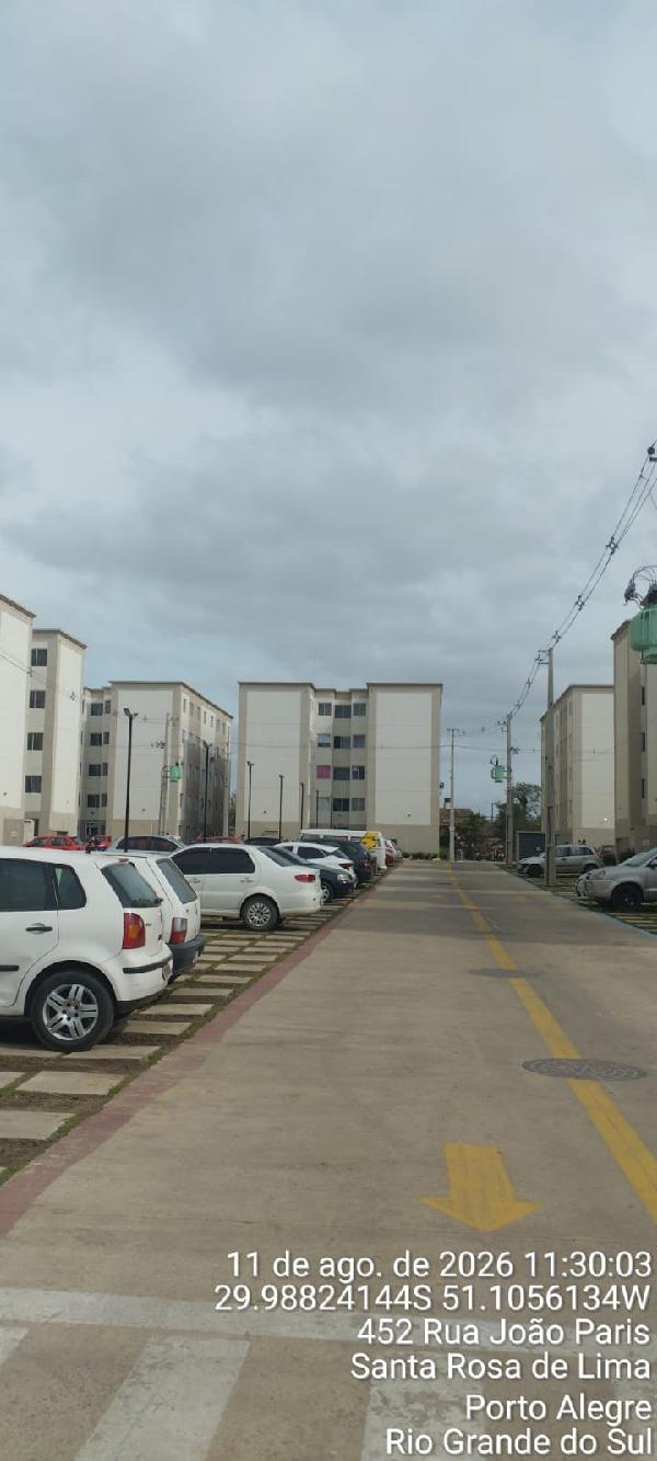 Apartamento em Porto Alegre, Santa Rosa De Lima, Rua Joao Paris, N. 452, Apto 504, Bl 17, RS. Área: 41.19m2