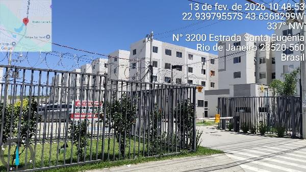 Apartamento em Rio de Janeiro, Santa Cruz, Estrada De Santa Eugenia, N. 3200, Apto 101, Bl 03, RJ. Área: 40.54m2